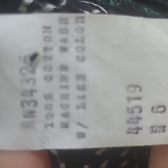 Robbie Bee Vintage Fit & Flare Dress 100% Cotton Made in USA Milkmaid House - Picture 9 of 9